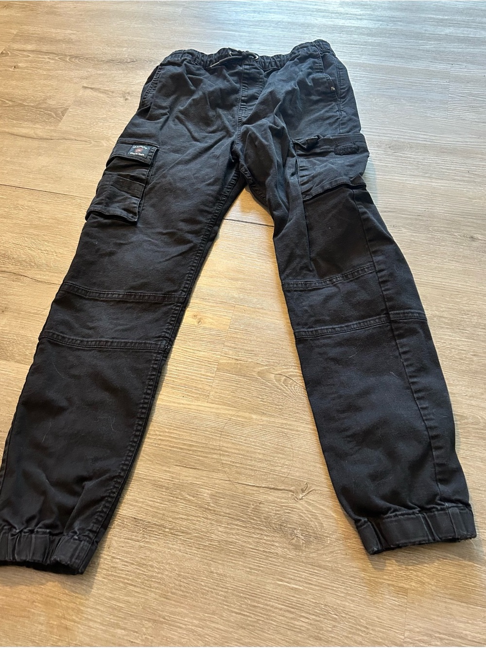 Quiksilver Boys Large Size 14 Cargo Joggers Black